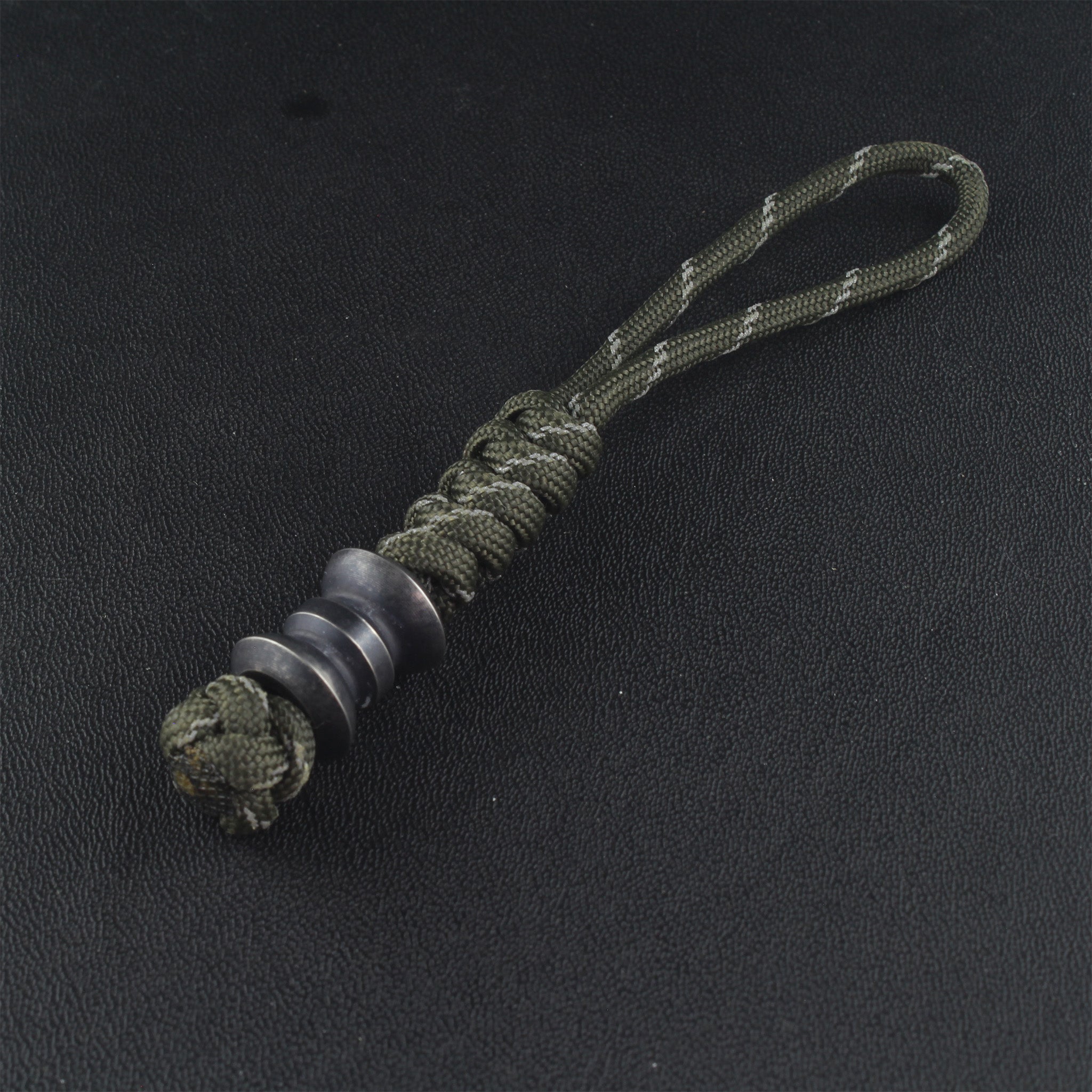 Paracord Lanyard with Exotic Bowtie Bead
