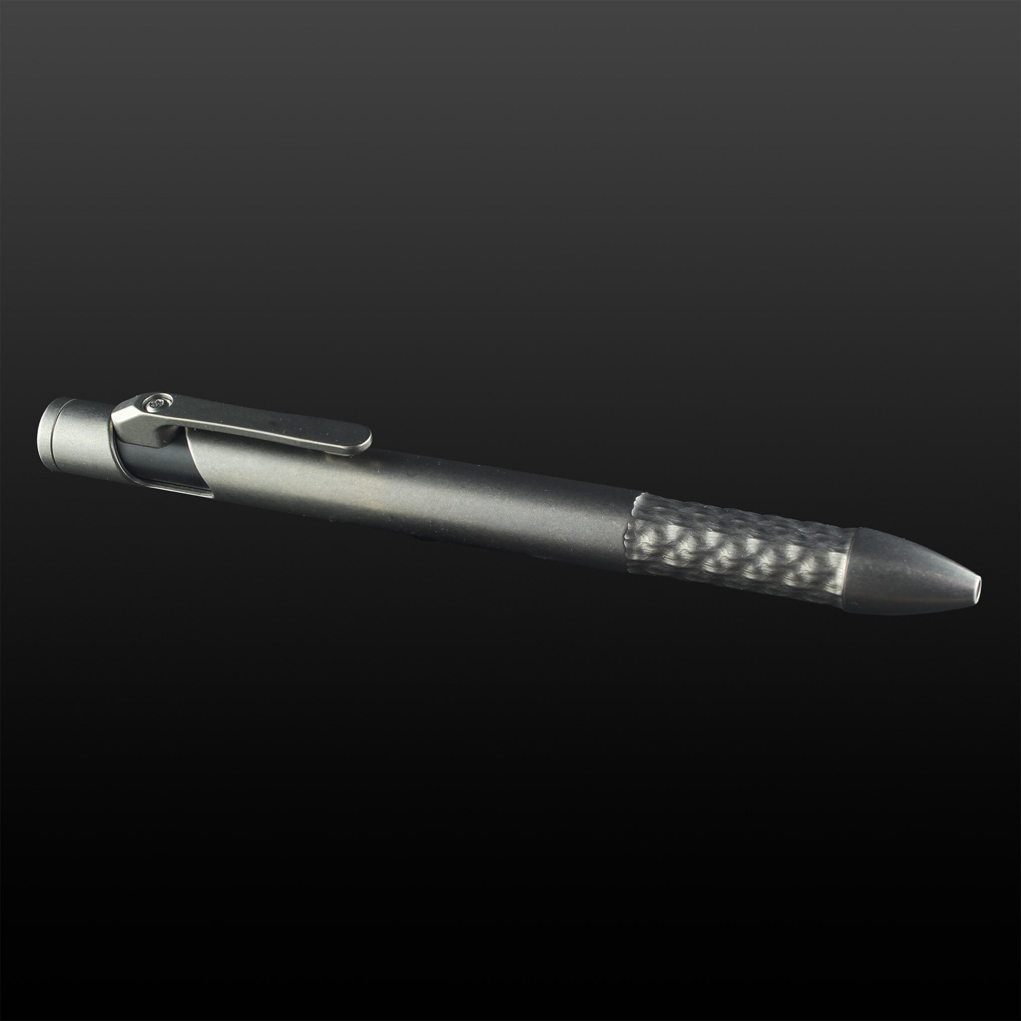 Sideswipe Gen 2 EDC Pen Short Dragonskin - Titanium - Focusworks EDC
