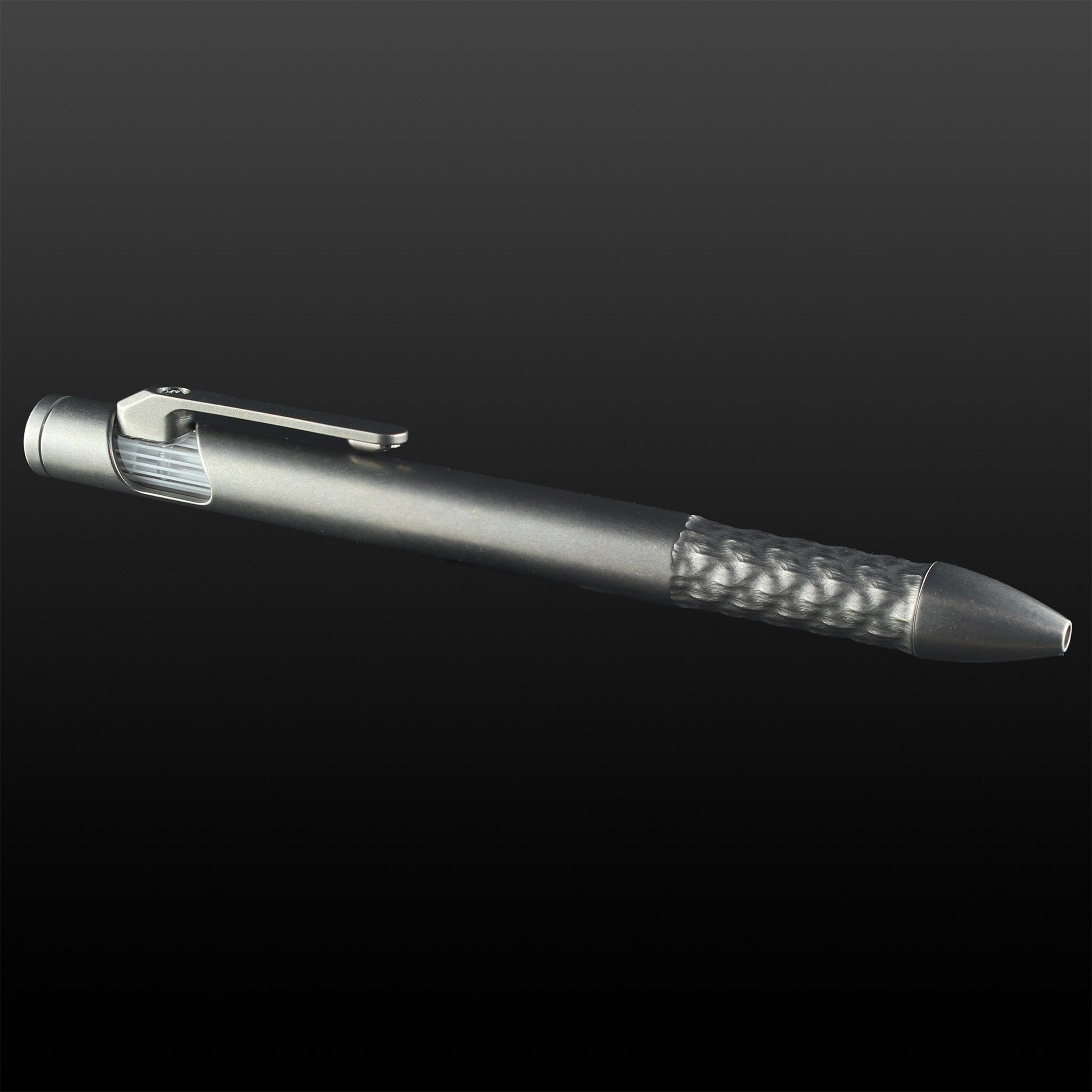 Sideswipe Gen 2 EDC Pen Short Dragonskin - Titanium - Focusworks EDC