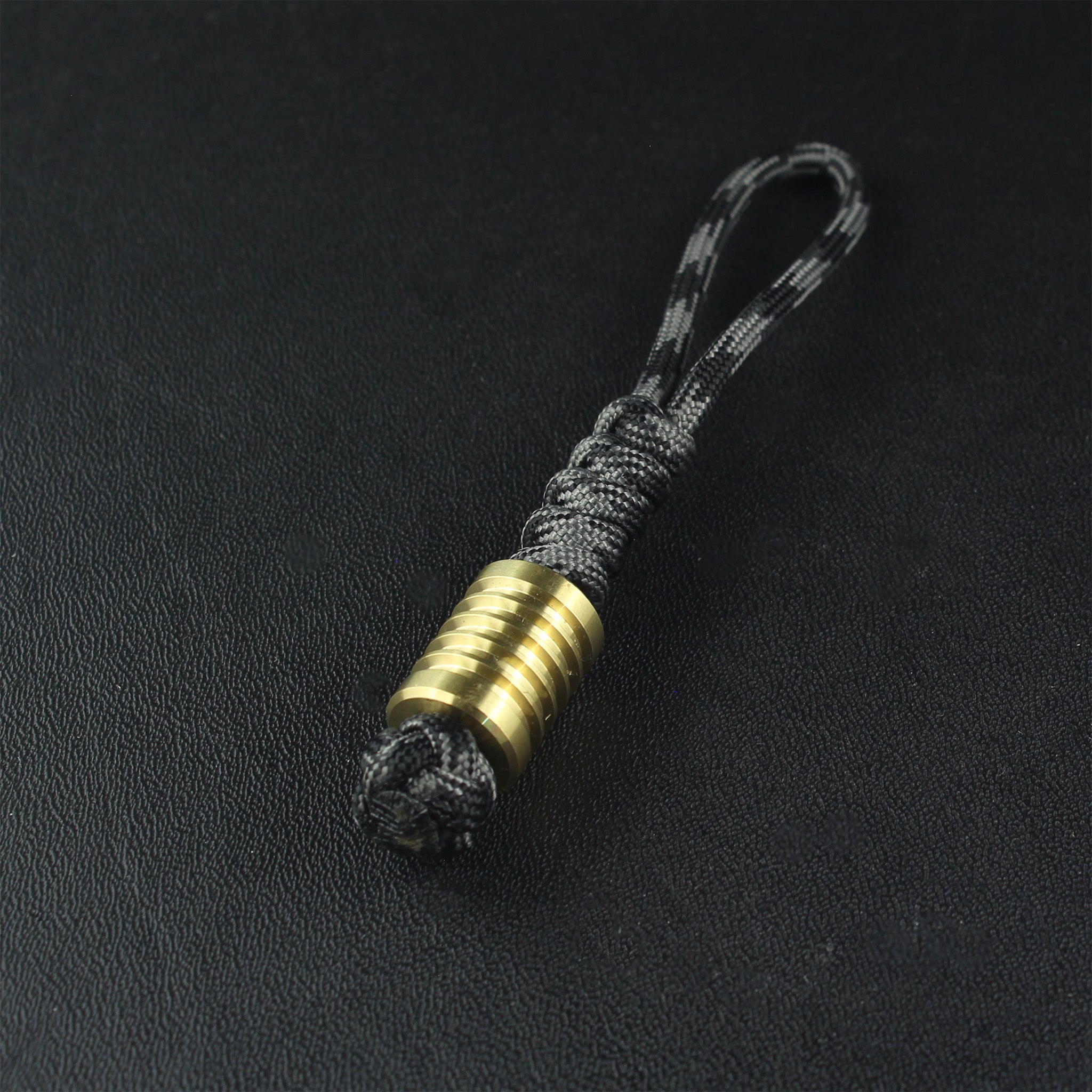 Paracord Lanyard with B3 Bead Brass - Focusworks EDC