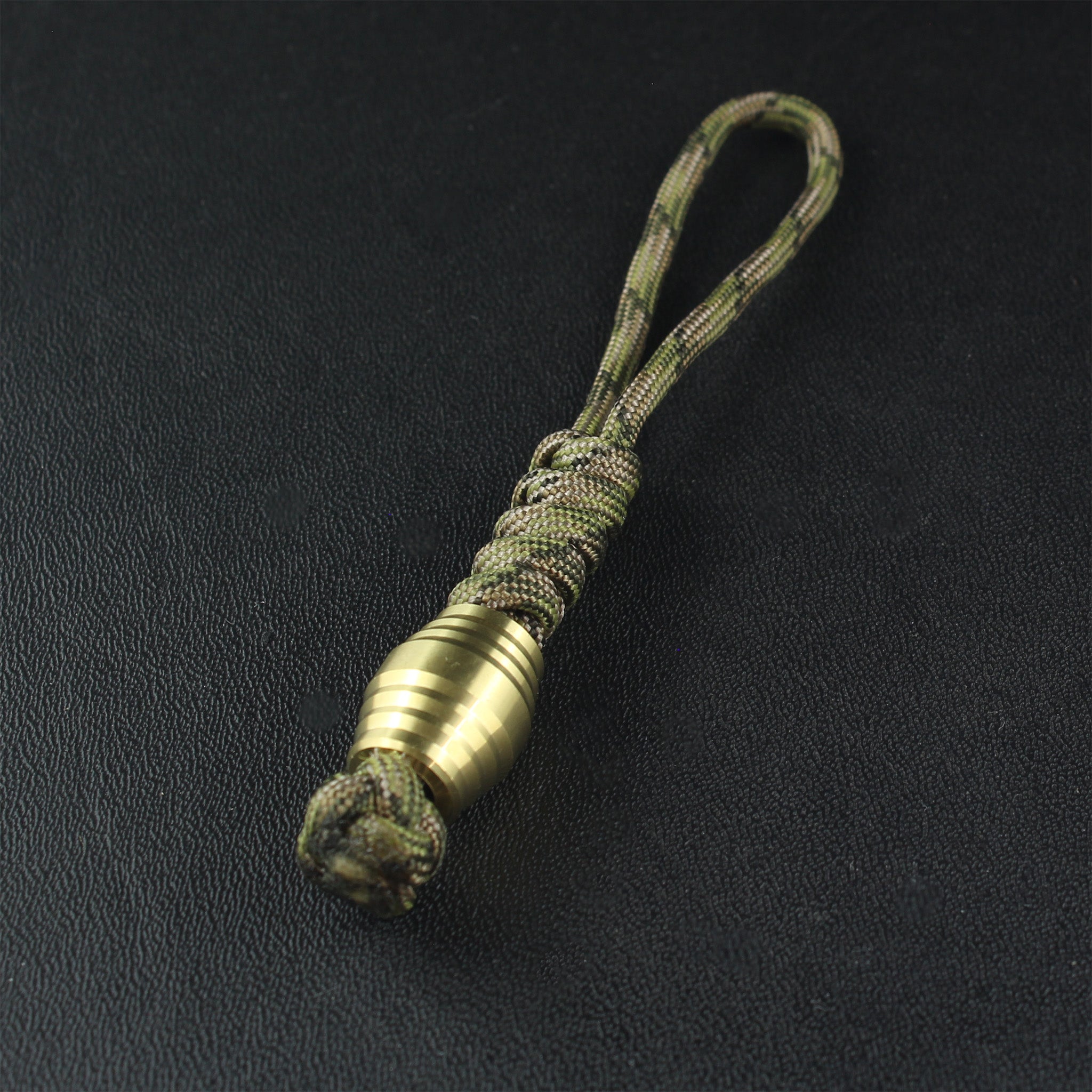 Paracord Lanyard with B6 Bead Brass - Focusworks EDC