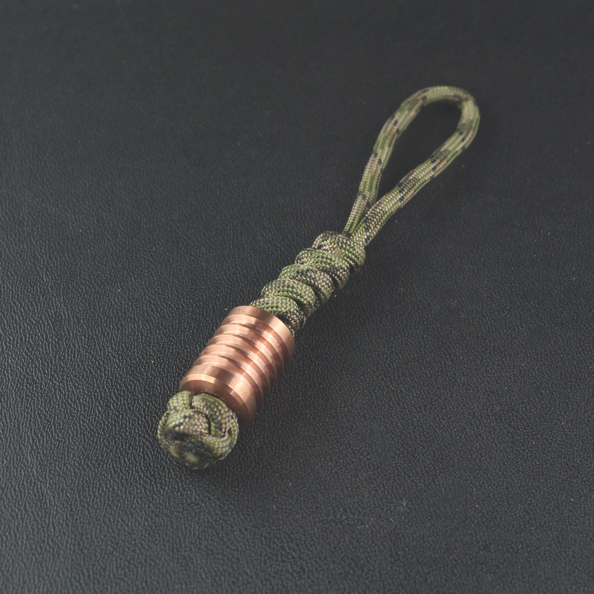 Paracord Lanyard with B3 Bead Copper - Focusworks EDC