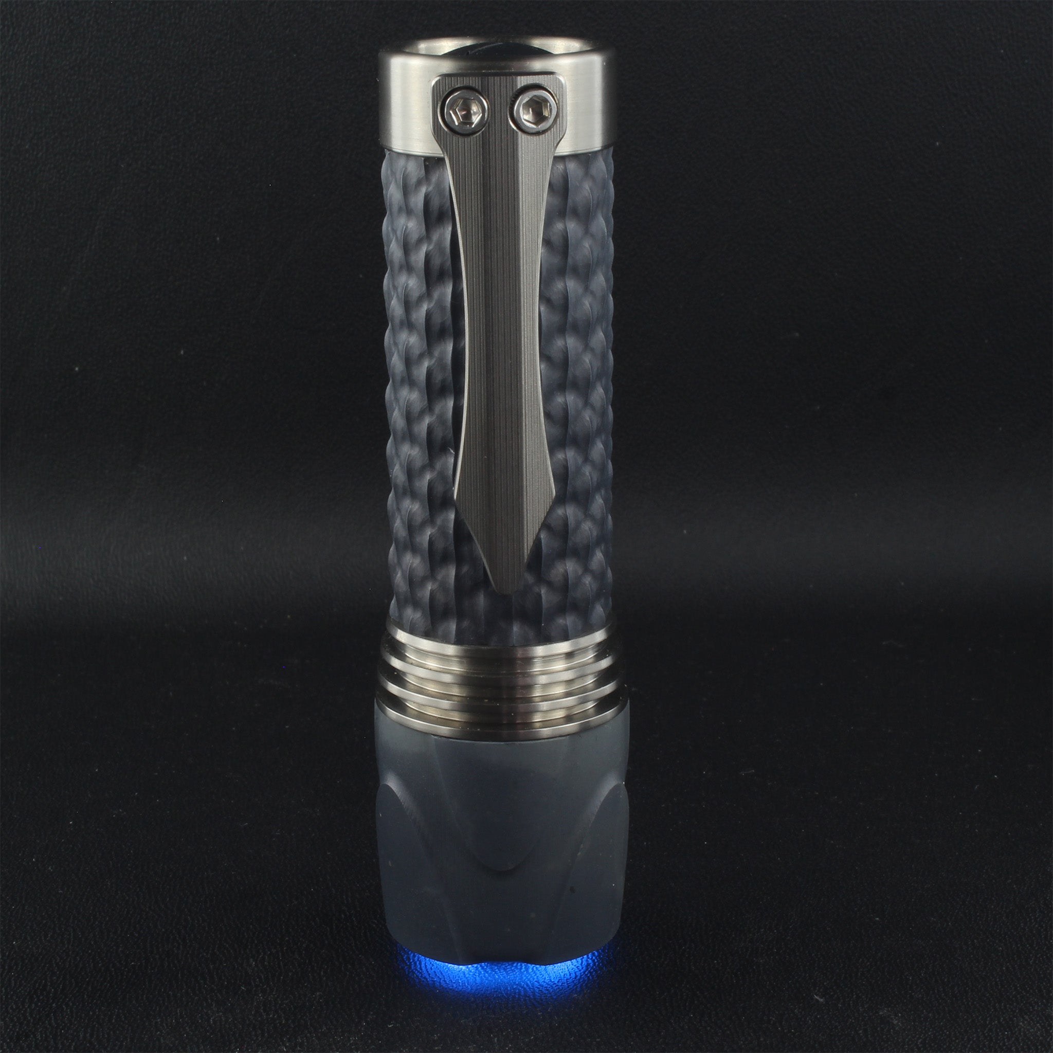 Eryx F1 Dragon titanium black ti over raw trim