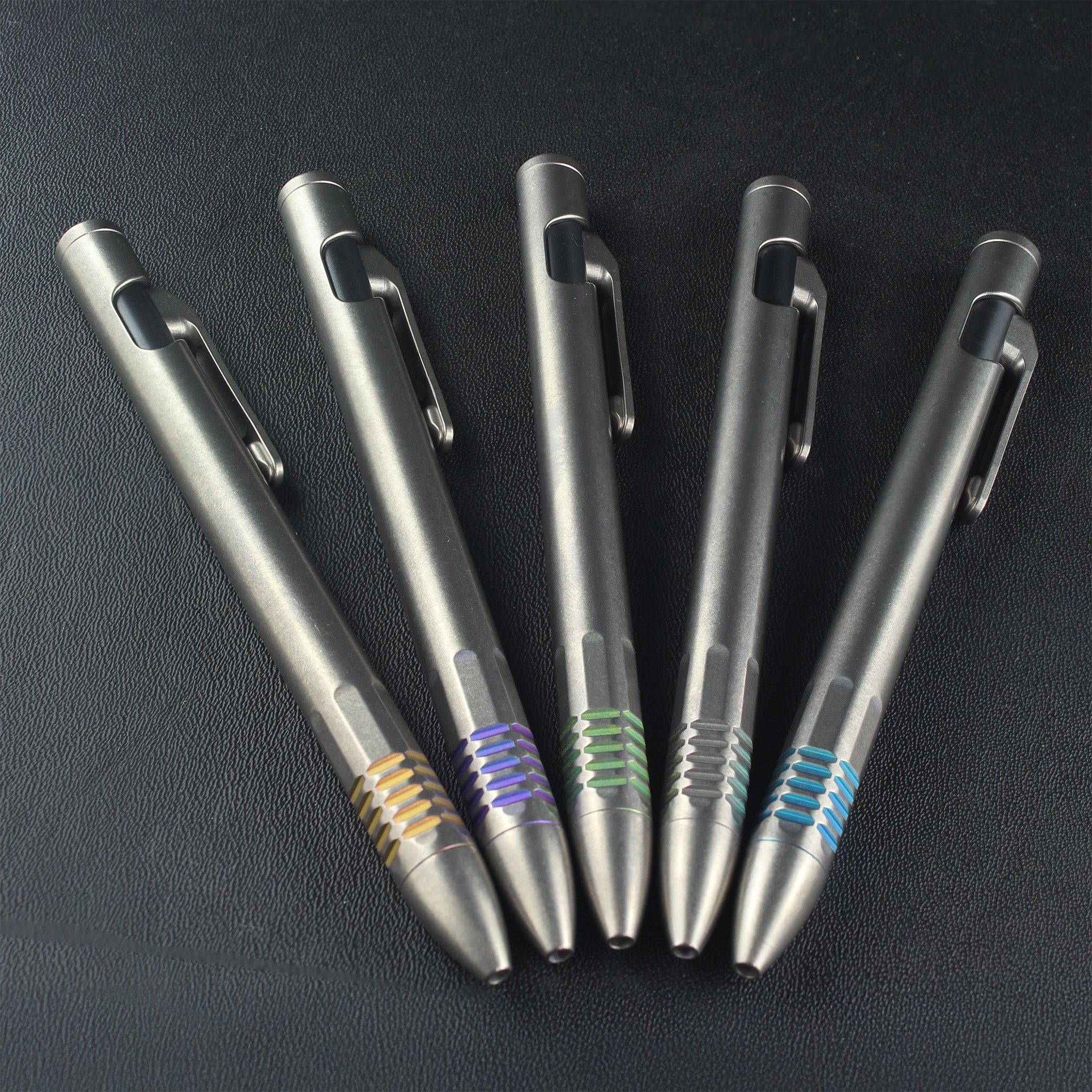 Sideswipe Gen 2 EDC Pen P2- Titanium - Focusworks EDC