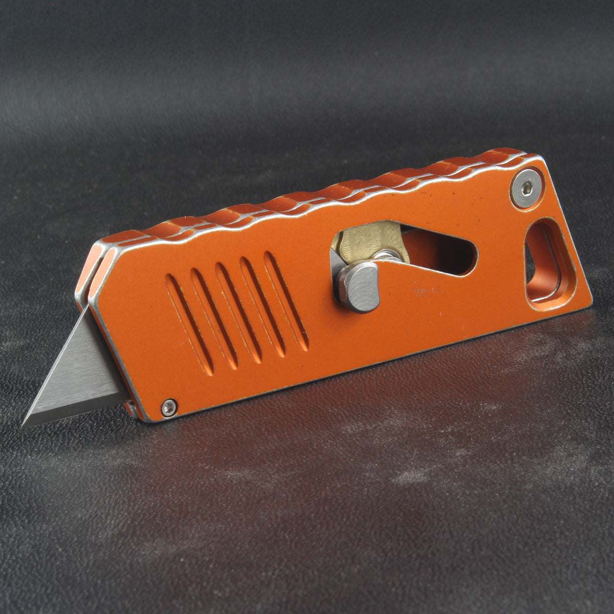 Bob the Boxcutter Distressed Aluminum Focusworks EDC