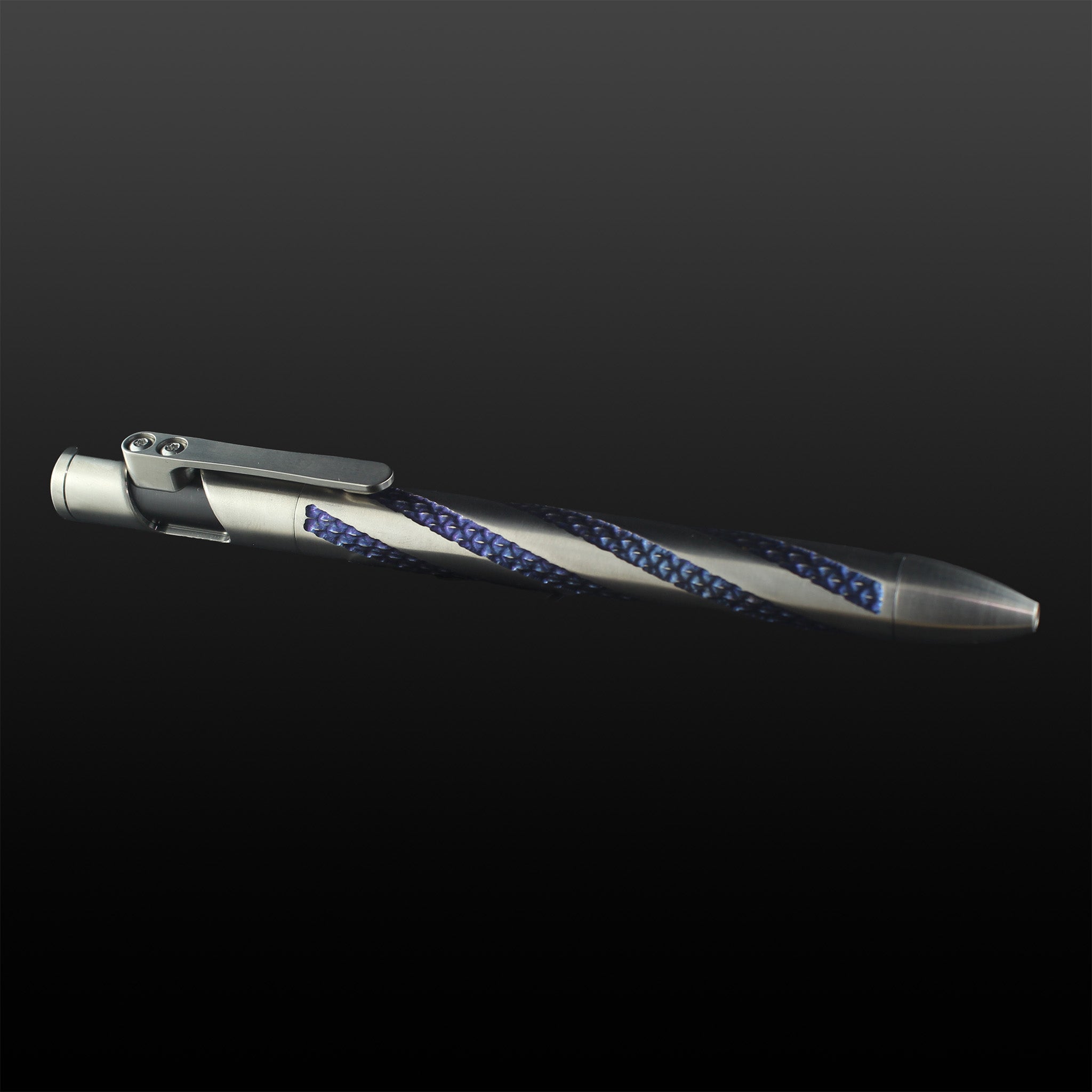 Sideswipe EDC Pen Spiral Dragonskin - Titanium
