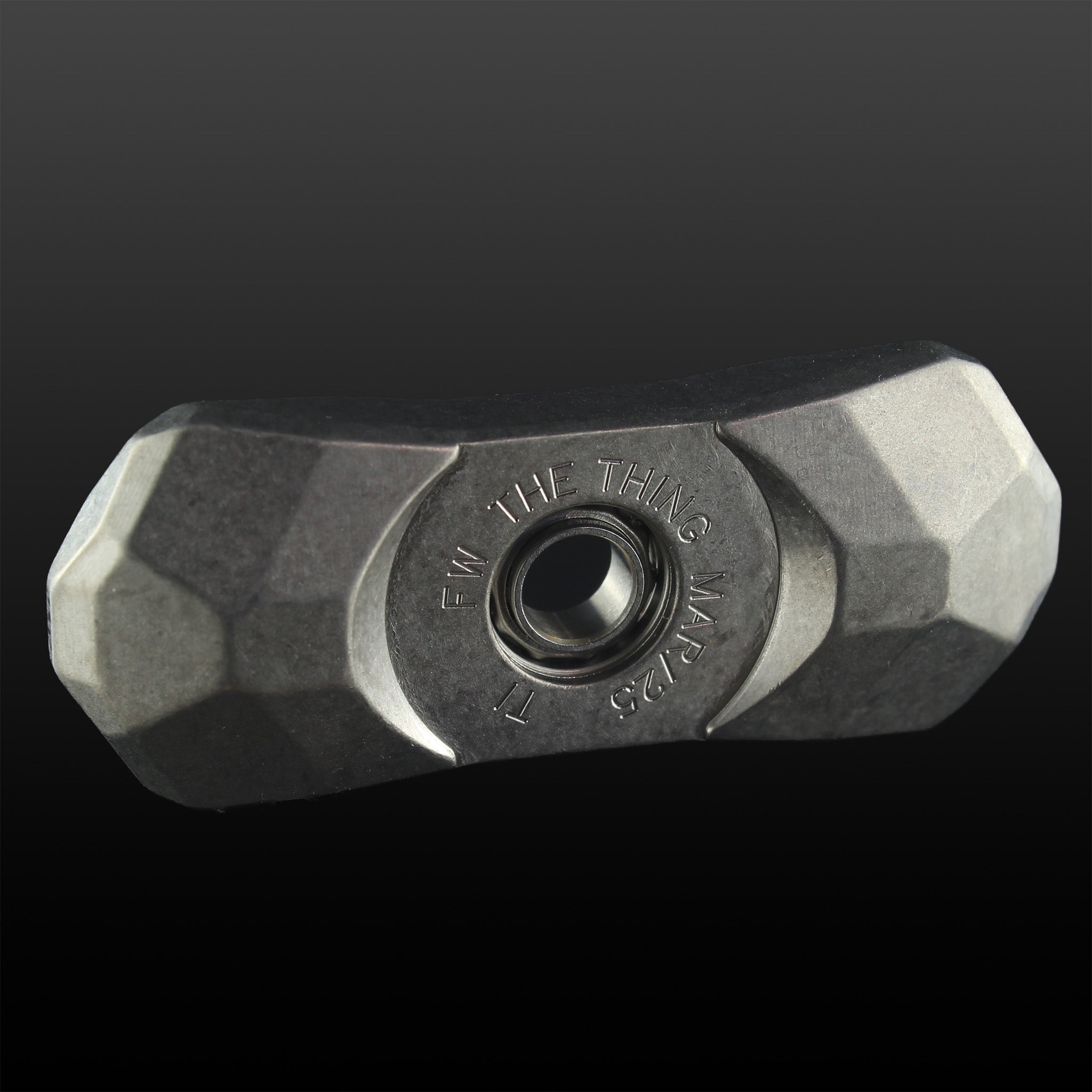 The THING fidget spinner Titanium