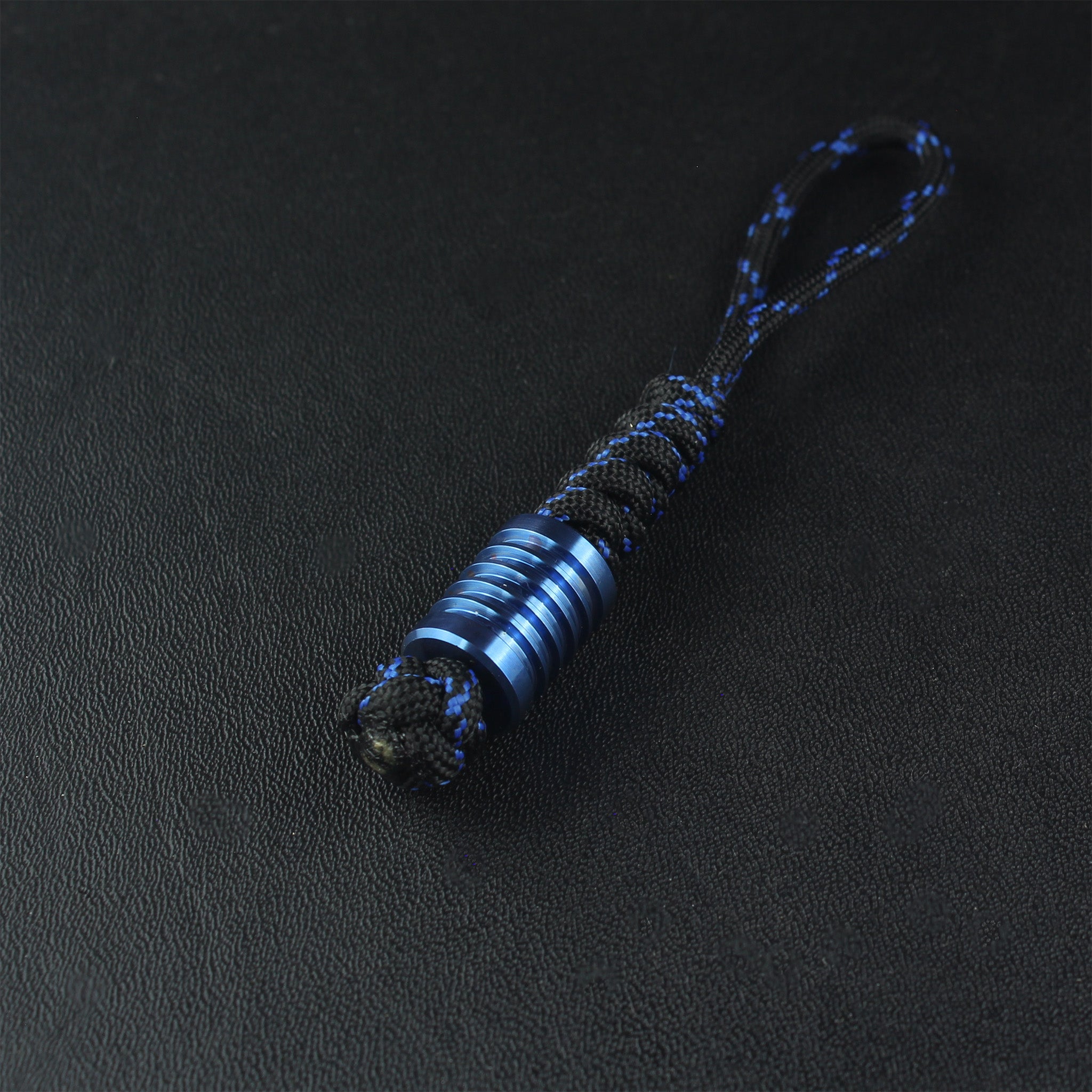 Paracord Lanyard with B3 Bead Titanium - Focusworks EDC