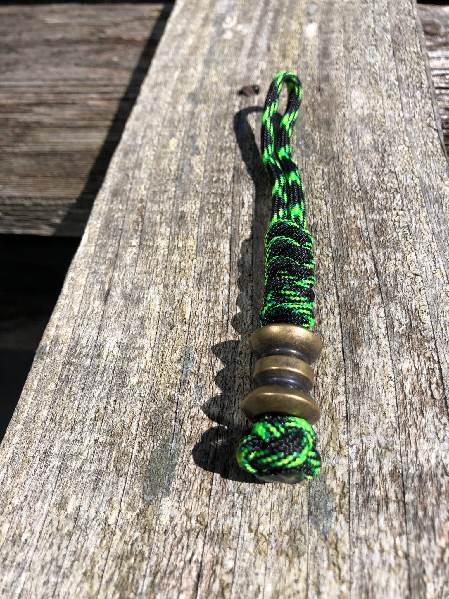 Paracord Lanyard with Bowtie Bead