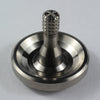 Spinoff stainless steel spinning top