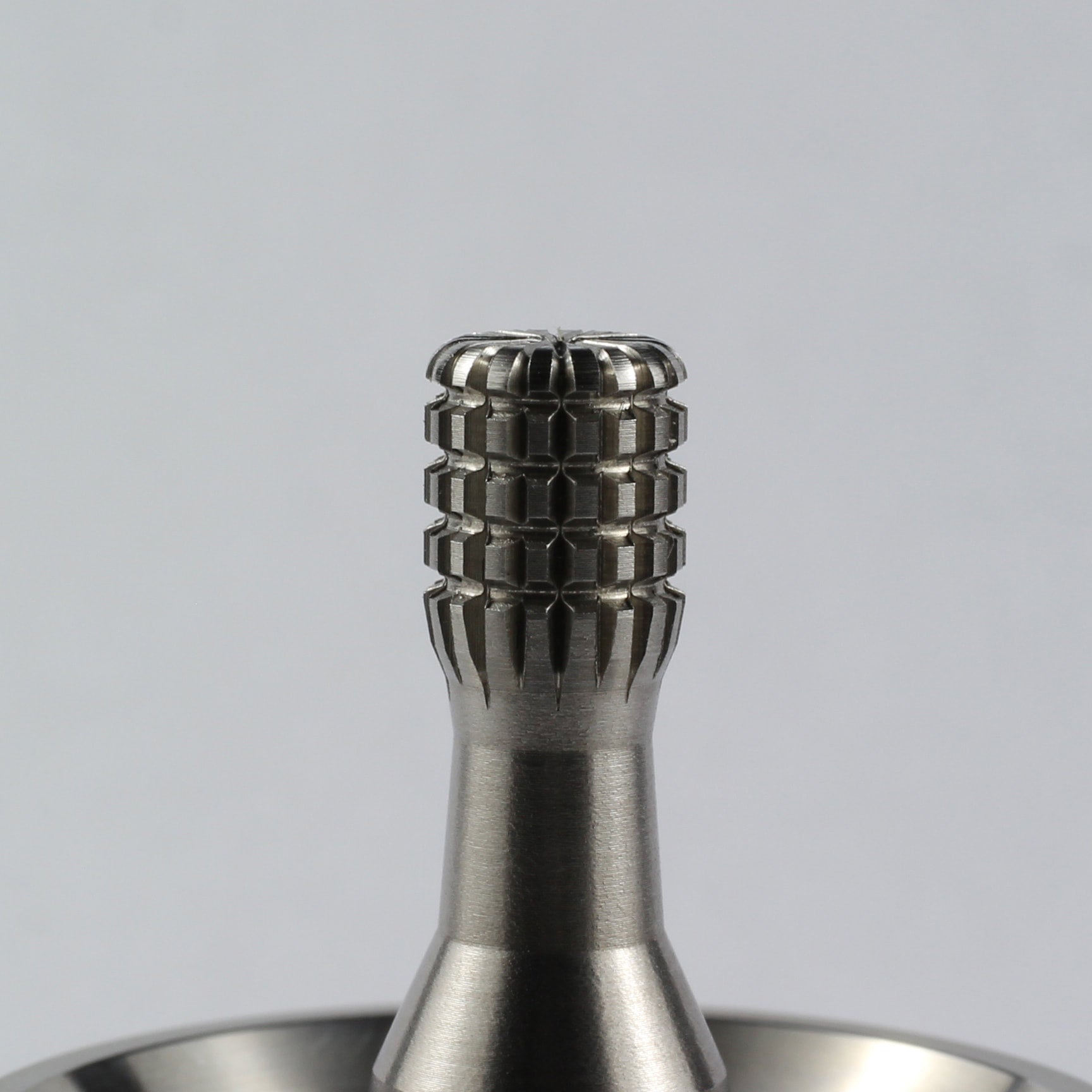 spinoff stainless steel spinning top