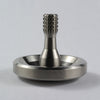 Spinoff stainless steel spinning top