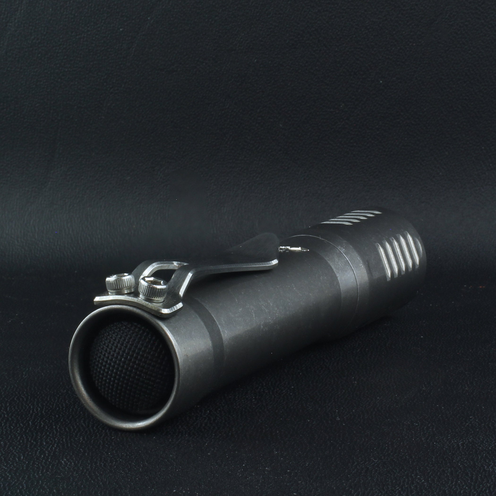 The F2 Flashlight in Titanium