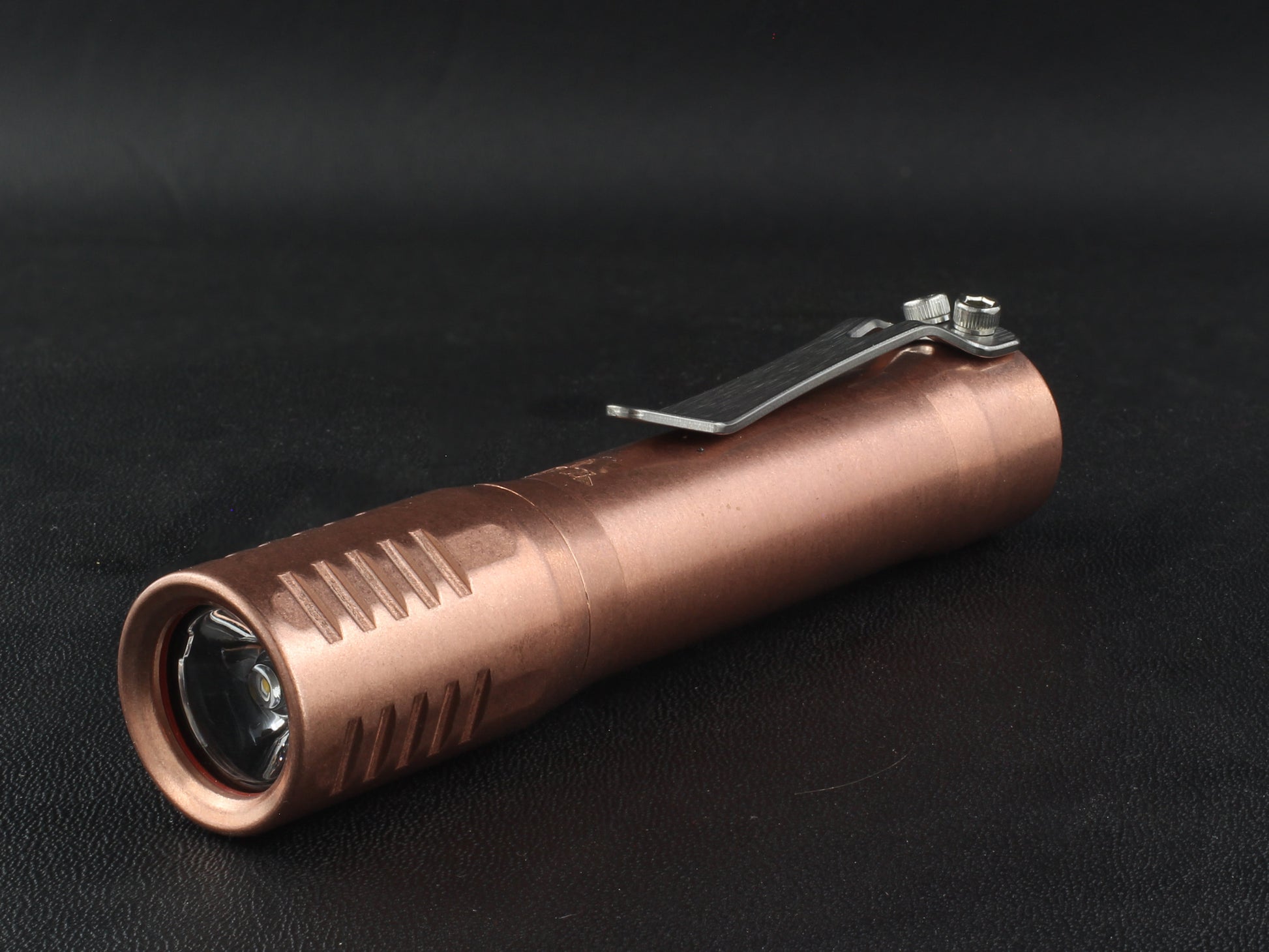 f2 flashlight in copper from focusworks edc