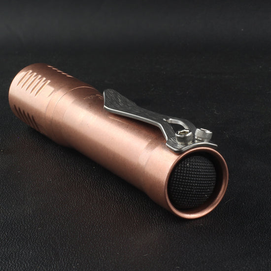 f2 flashlight in copper from focusworks edc