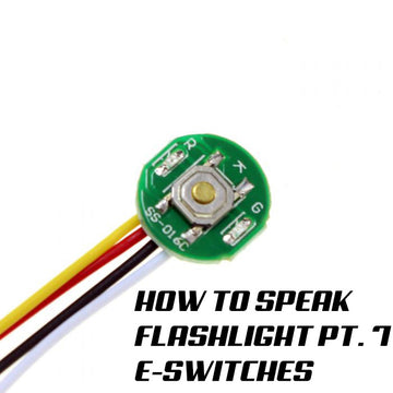 How to speak flashlight 7: Electronic switches