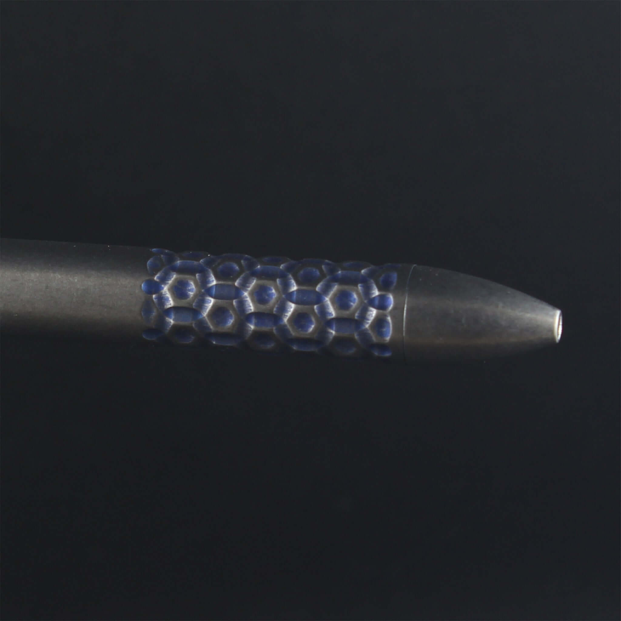 Sideswipe EDC Pen Short Grip Krakenskin- Titanium