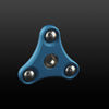 Micro S Aluminum Fidget Spinner BLUE