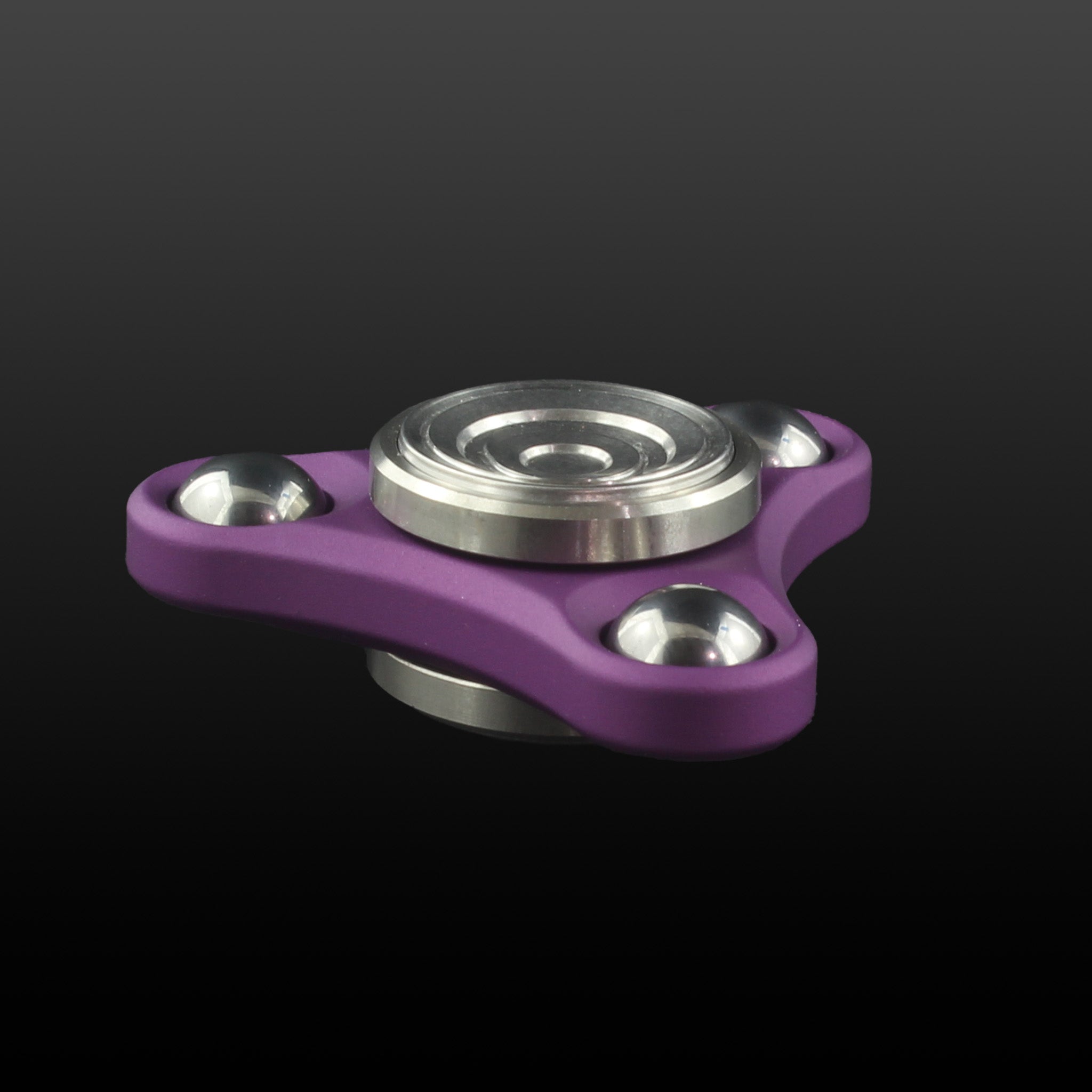 Micro S Aluminum Fidget Spinner PURPLE