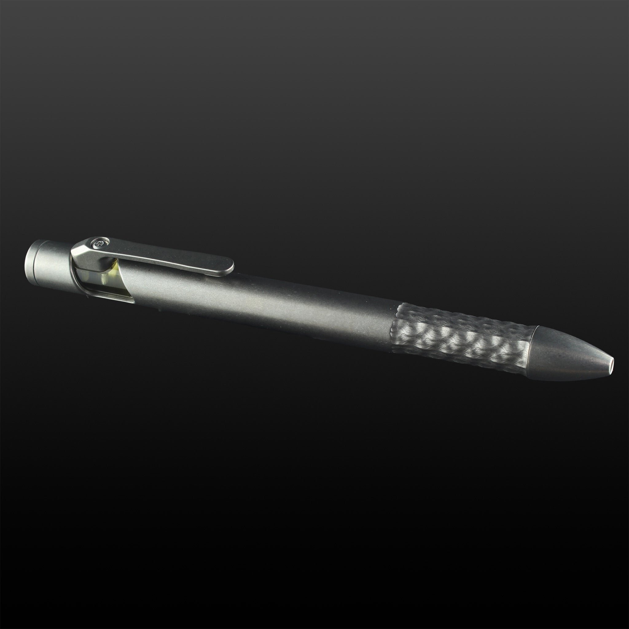 Sideswipe Gen 2 EDC Pen Short Dragonskin - Titanium - Focusworks EDC