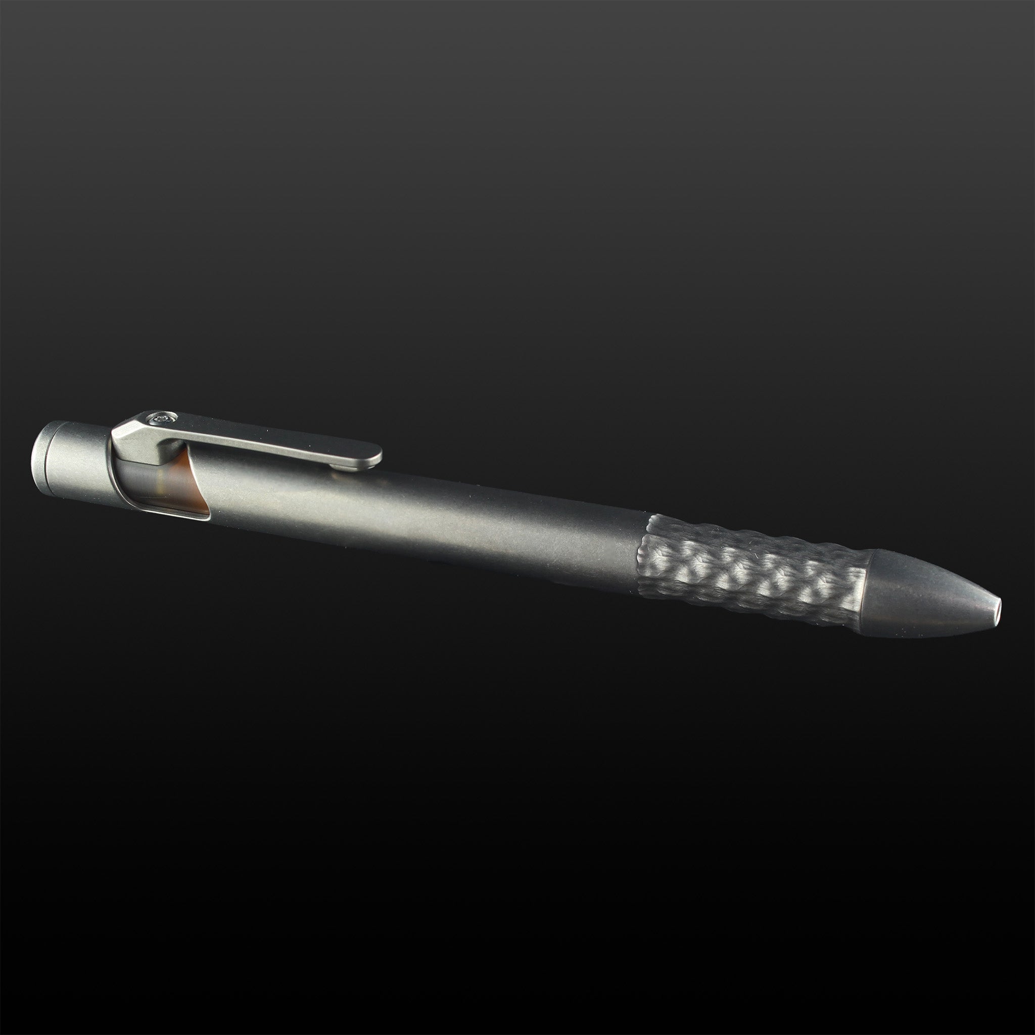 Sideswipe Gen 2 EDC Pen Short Dragonskin - Titanium - Focusworks EDC