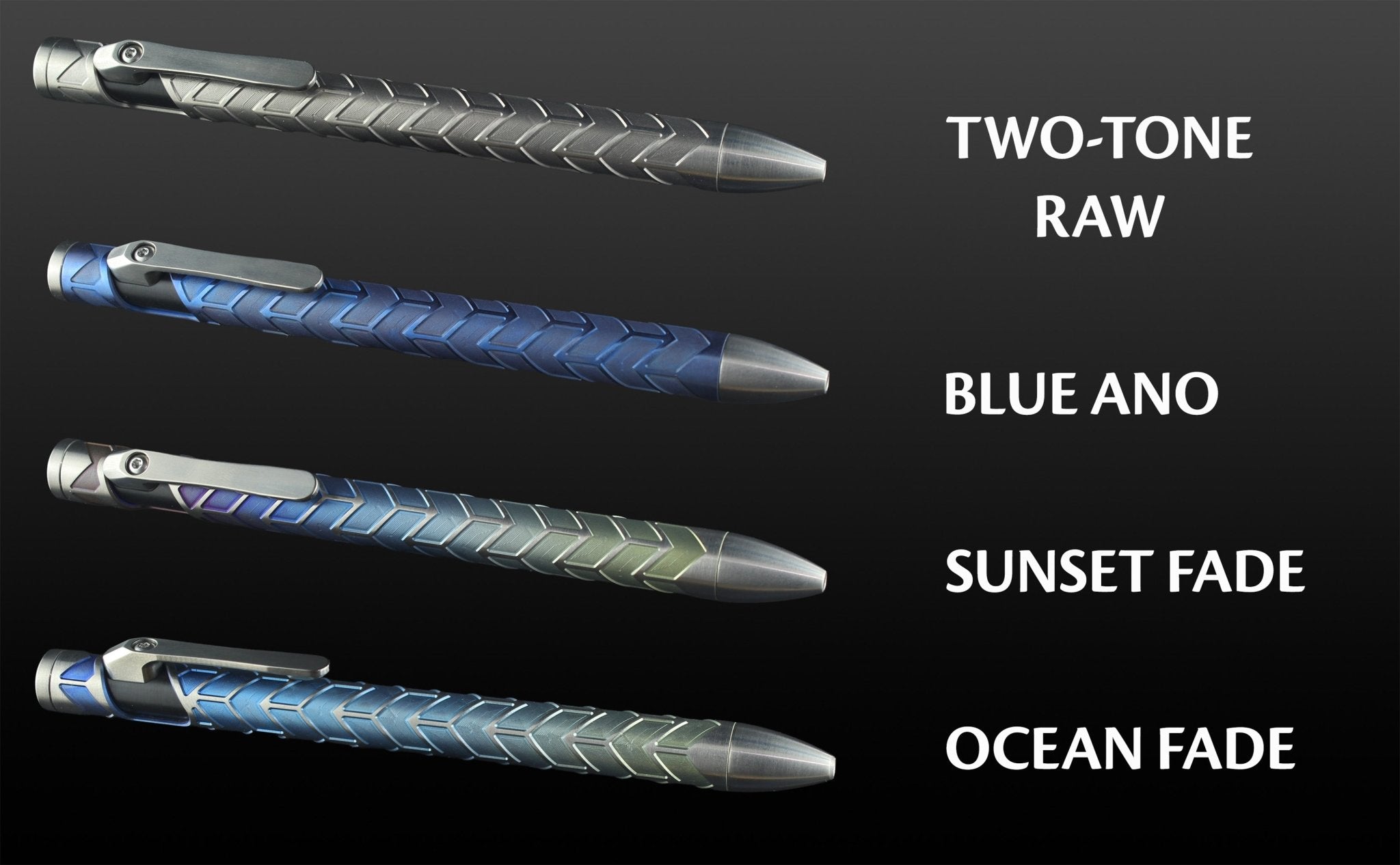 Sideswipe Gen 2 EDC Pen Vectorskin - Titanium - Focusworks EDC