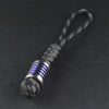 Paracord Lanyard with B3 Bead Two-Tone Anodized Titanium