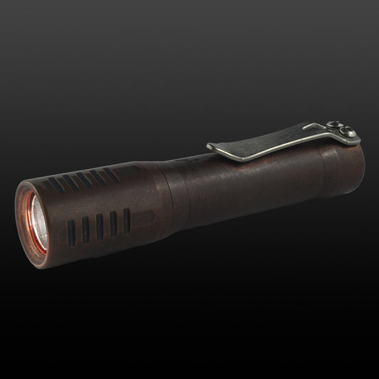 F2 Flashlight Antiqued Copper