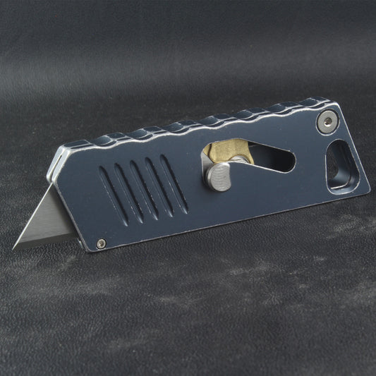 Bob the Boxcutter Distressed Aluminum