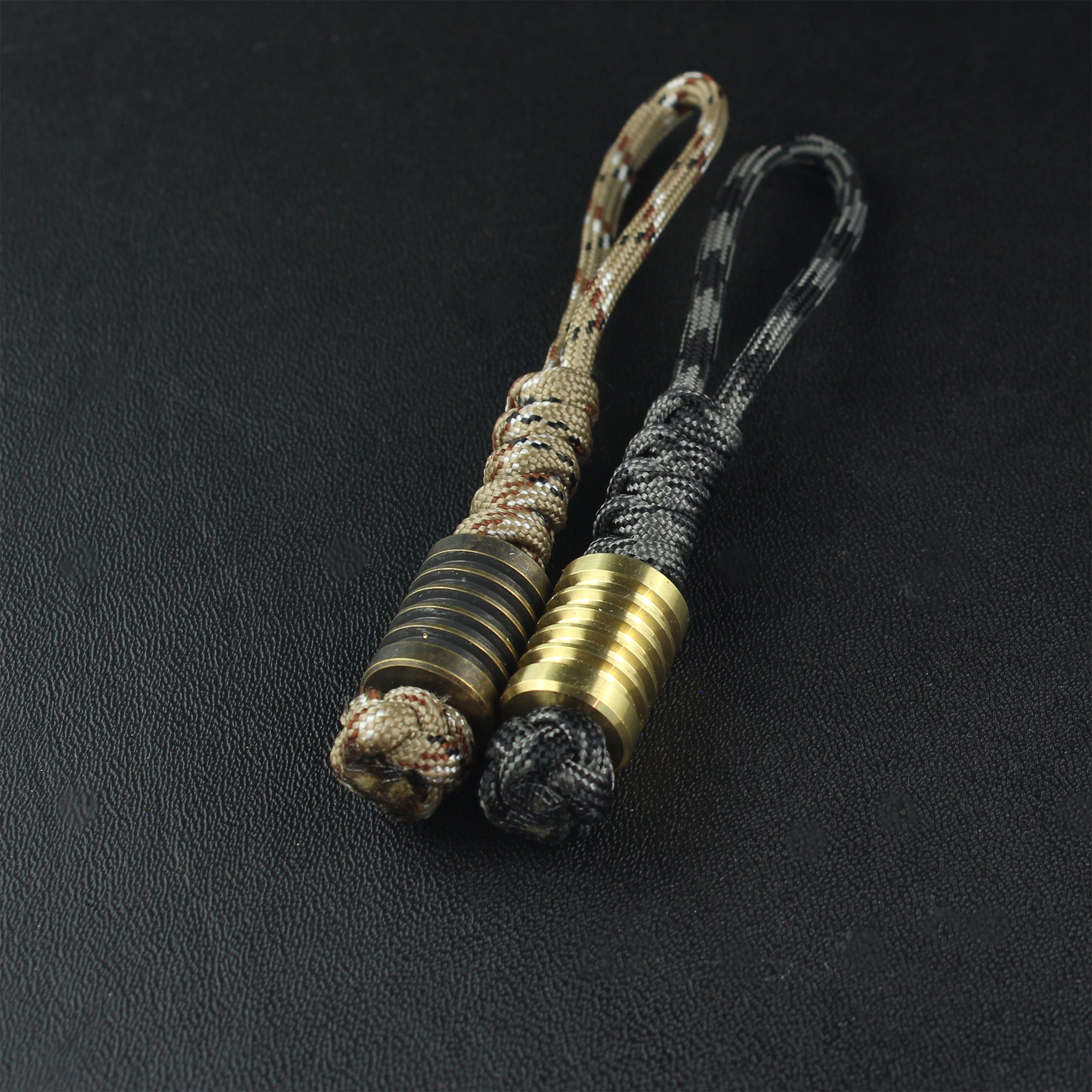 Paracord Lanyard with B3 Bead Brass - Focusworks EDC