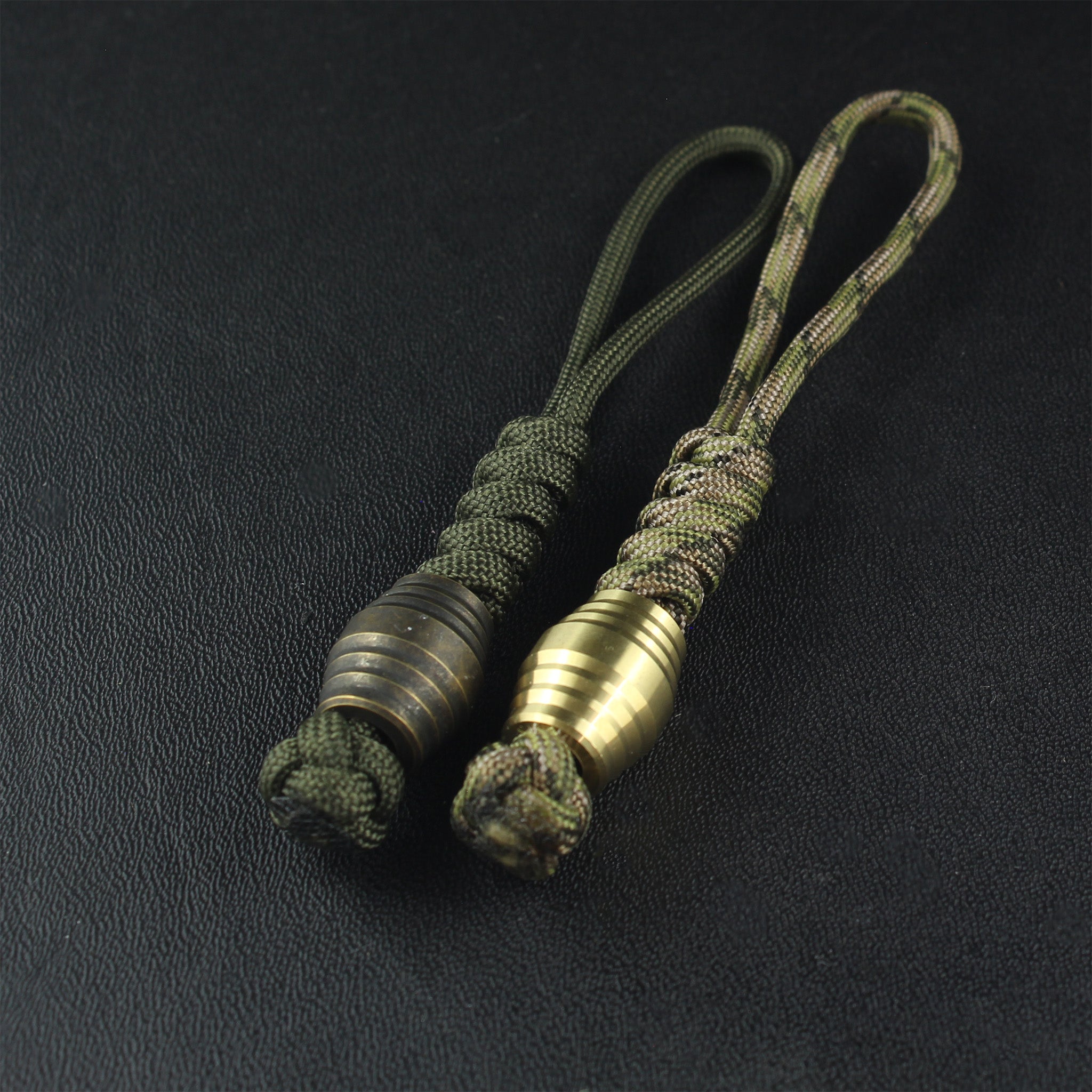 Paracord Lanyard with B6 Bead Brass - Focusworks EDC