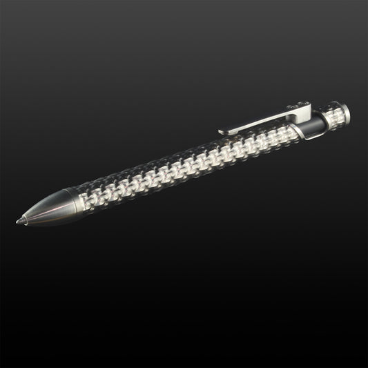 Sideswipe EDC Pen Dragonskin- Titanium