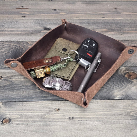 Leather Valet Tray