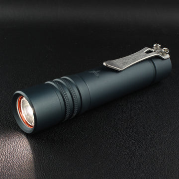 F3 Flashlight Aluminum Gunmetal Blue