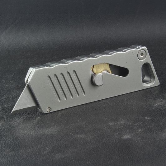 Bob the Boxcutter Distressed Aluminum