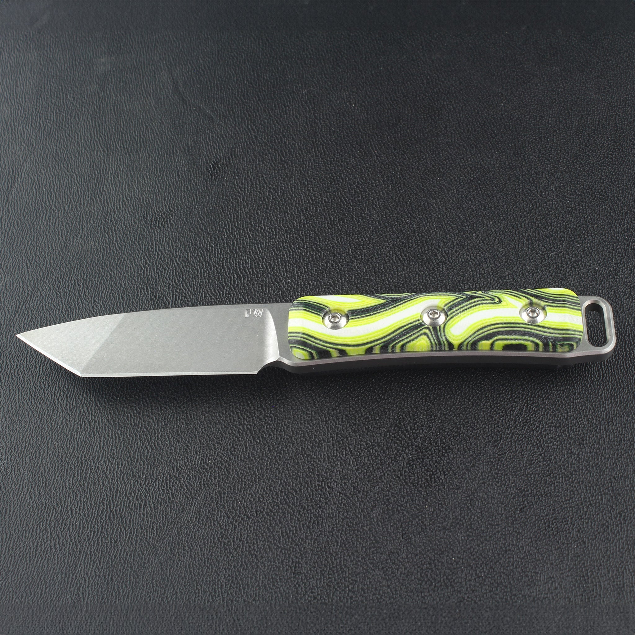 Gus Patterned G10 Handle