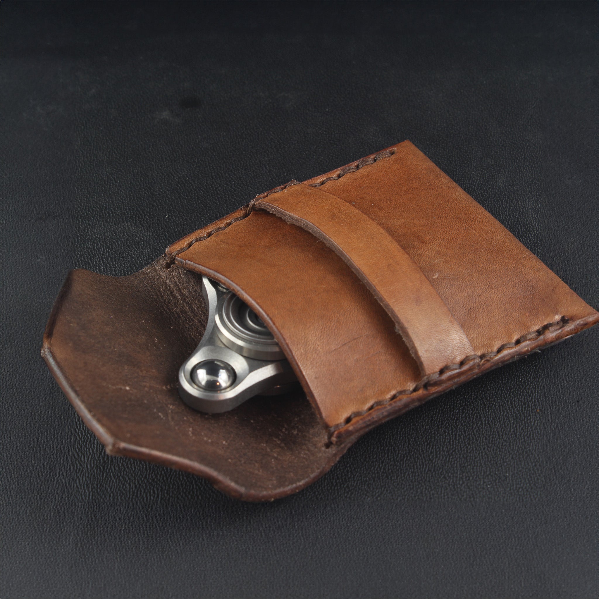 Leather Fidget Pouch – Focusworks EDC