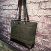 Everyday Tote with Full Leather bottom