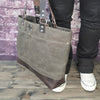 Everyday Tote with Full Leather bottom