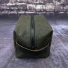 Waxed Canvas Dopp Kit