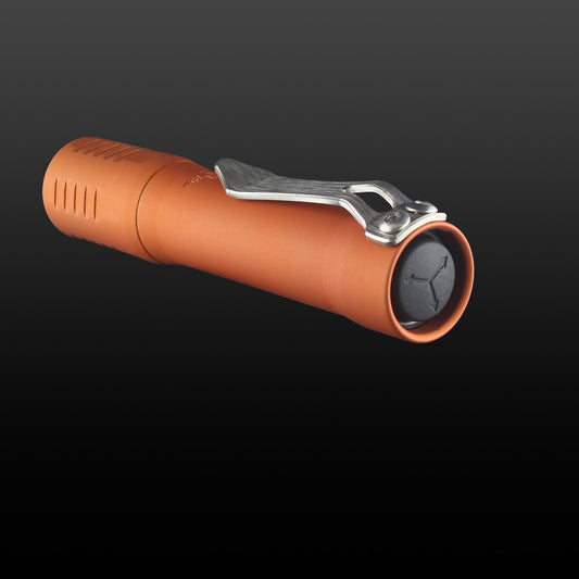 F2 Flashlight Aluminum Pumpkin Orange