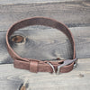 Leather 3/4" Buckled Dog Collar