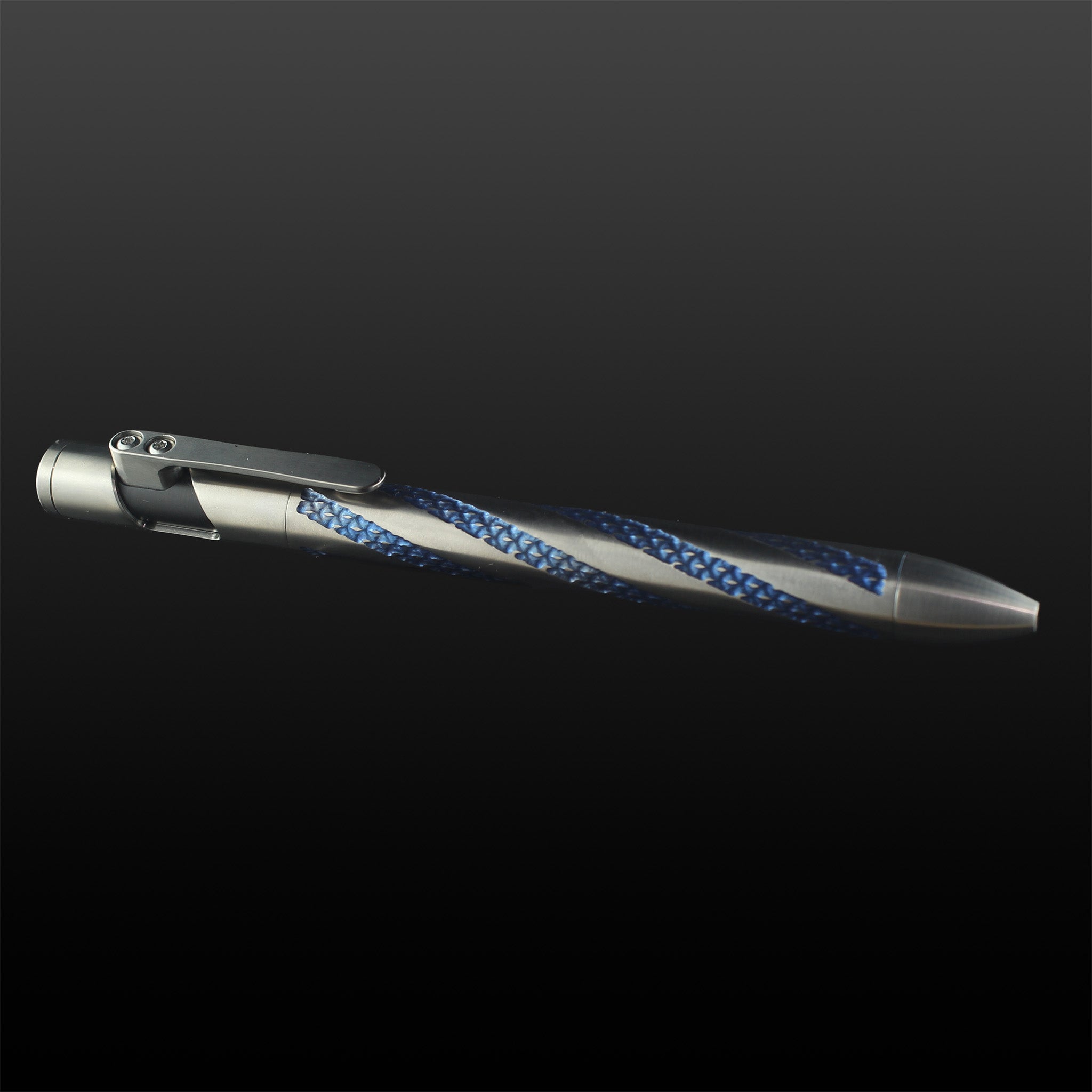 Sideswipe EDC Pen Spiral Dragonskin - Titanium