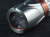 Eryx Flashlight - Titanium with Copper Trim