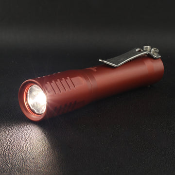 F2 Flashlight Aluminum Blood Orange