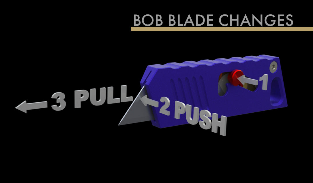 how to perform blade changes on bob the boxcutter