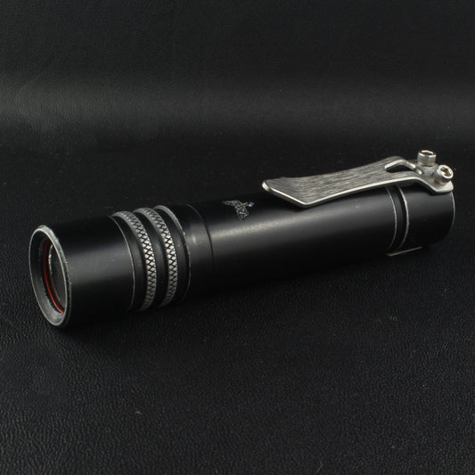 F3 Flashlight Aluminum Distressed Black