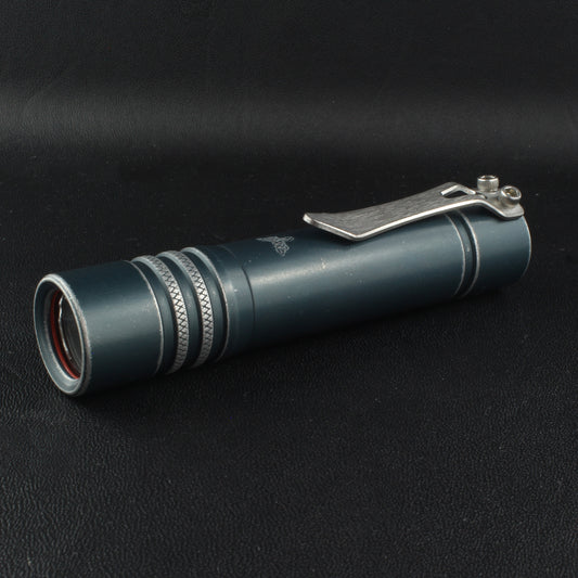 F3 Flashlight Aluminum Distressed Gunmetal Blue