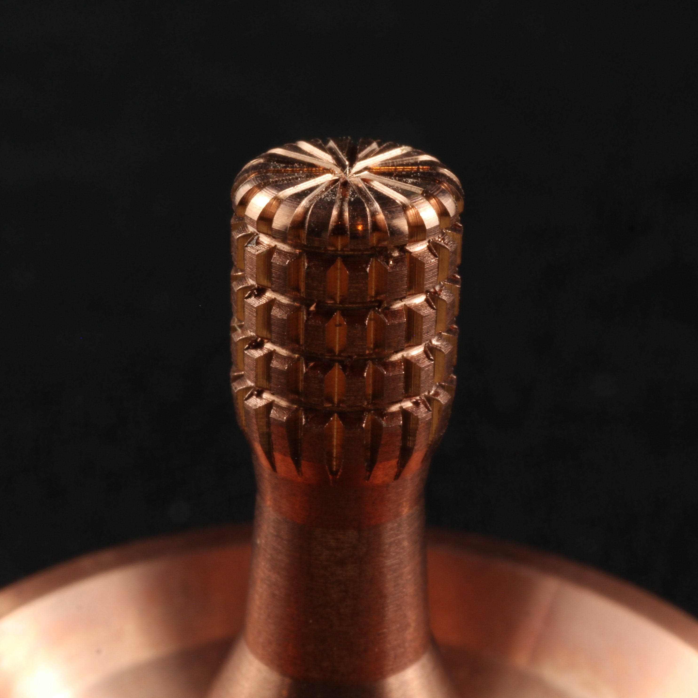 Spinoff Spinning Top Copper