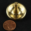 Spinoff Spinning Top in Brass